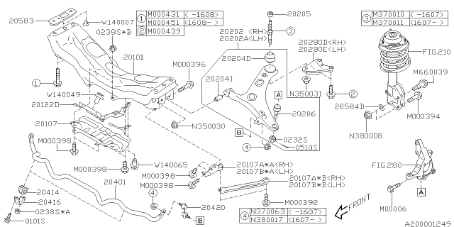 2017 Subaru Forester Nut FLG M12 Diagram for 902370063