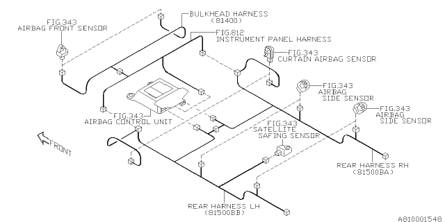2021 Subaru Impreza Wiring Harness - Main Diagram 1