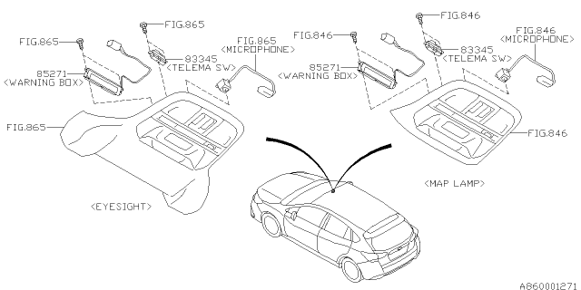 2021 Subaru Impreza Audio Parts - Radio Diagram 2