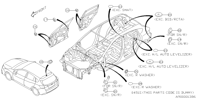2020 Subaru Impreza Plug Diagram 5