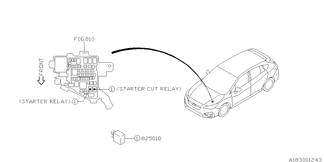 2019 Subaru Impreza Control Device Diagram 2