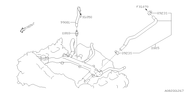 2017 Subaru Impreza Emission Control - PCV Diagram