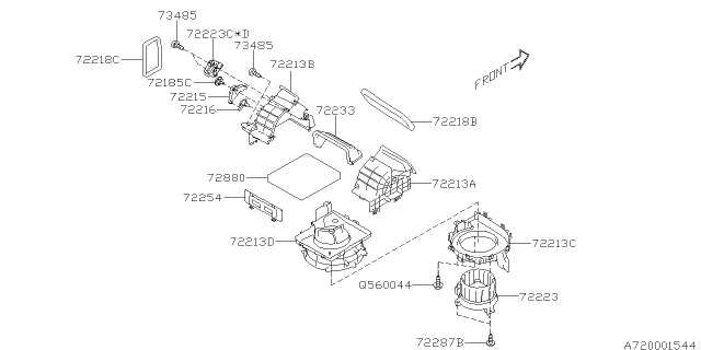 2020 Subaru Impreza Heater System Diagram 2