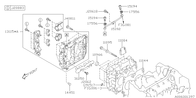 2020 Subaru Impreza Cylinder Head Diagram 3