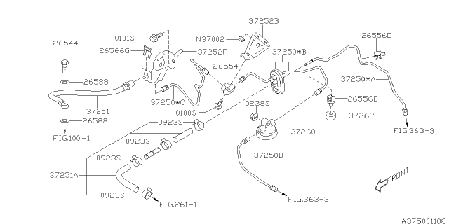 2020 Subaru Impreza Clutch Control System Diagram