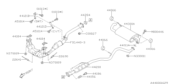 2017 Subaru Impreza Exhaust Diagram 2