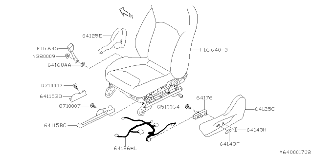 2020 Subaru Impreza Front Seat Diagram 6