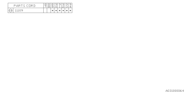 1990 Subaru Justy Oil Pan Diagram 2