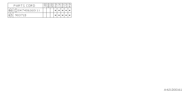 1990 Subaru Justy Fuel Tank Diagram 7