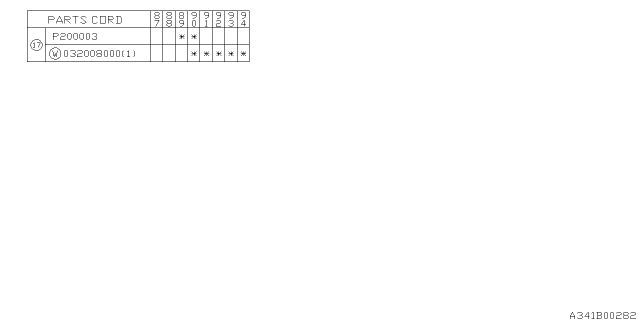 1989 Subaru Justy Steering Column Diagram 4