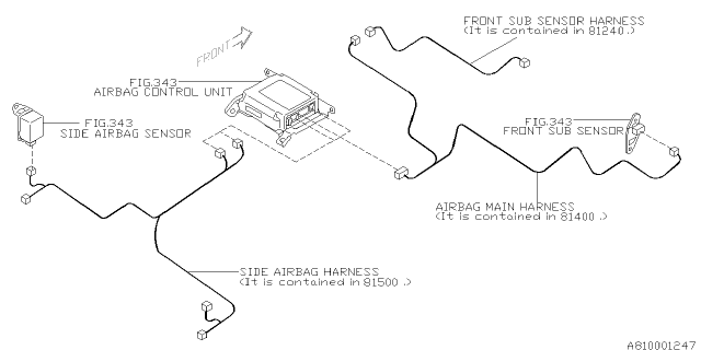 2002 Subaru Impreza Wiring Harness - Main Diagram 1