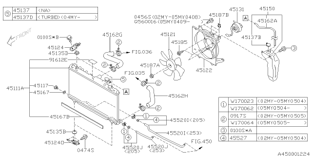 2004 Subaru Impreza Engine Cooling Diagram 2