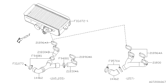 2004 Subaru Impreza Inter Cooler Diagram 2