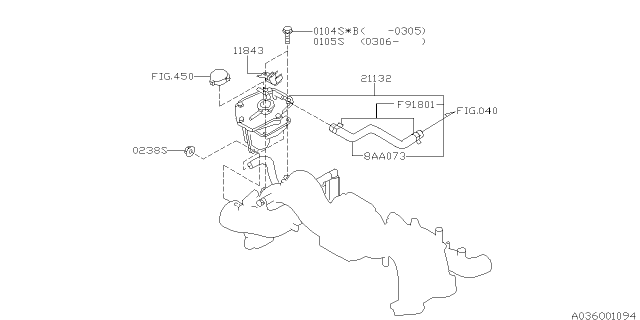 2003 Subaru Impreza Water Pipe Diagram 4