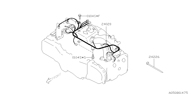 2005 Subaru Impreza Intake Manifold Diagram 2