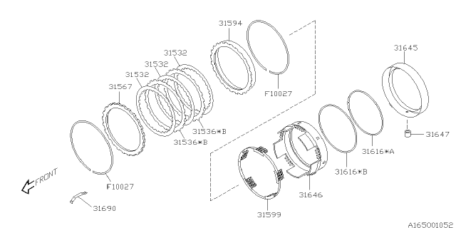 2006 Subaru Impreza Band Brake Diagram 1