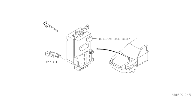 2007 Subaru Impreza Power Window Equipment Diagram
