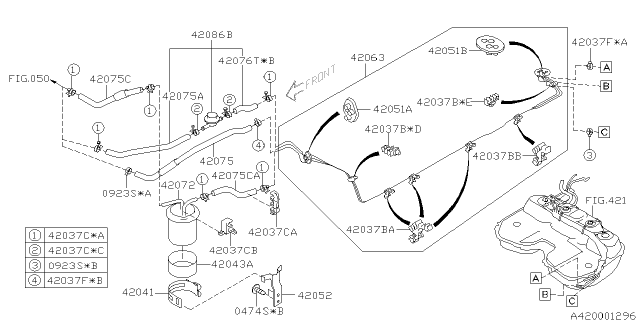 2004 Subaru Impreza Fuel Piping Diagram 4