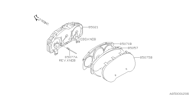 2004 Subaru Impreza Meter Diagram 4