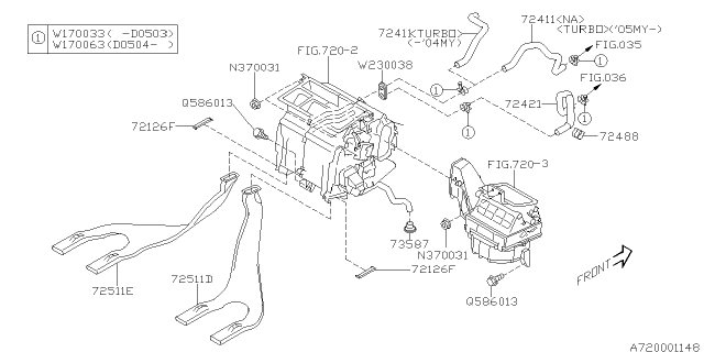 2005 Subaru Impreza Heater System Diagram 4