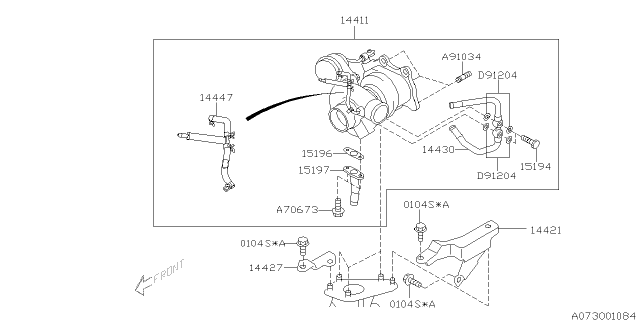 2007 Subaru Impreza Air Duct Diagram 3