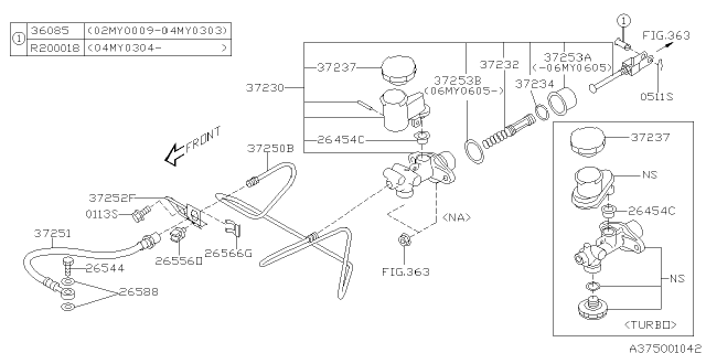 2007 Subaru Impreza Clutch Control System Diagram