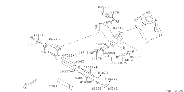 2006 Subaru Impreza STI Emission Control - EGR Diagram 4