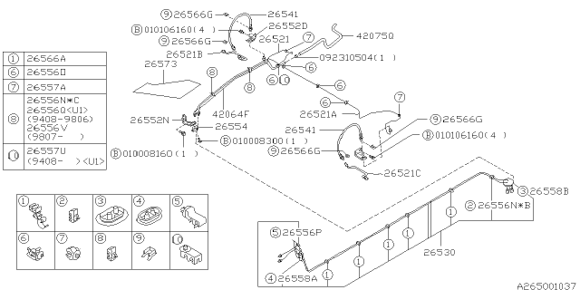 1995 Subaru Impreza Brake Piping Diagram 2