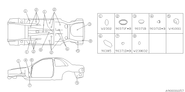 1997 Subaru Impreza Plug Diagram 2