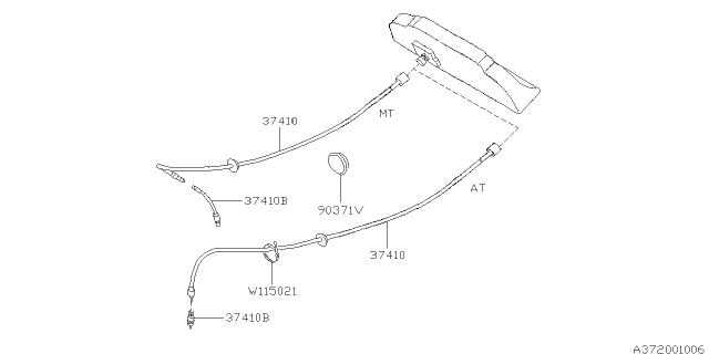 2001 Subaru Impreza Speedometer Cable Diagram