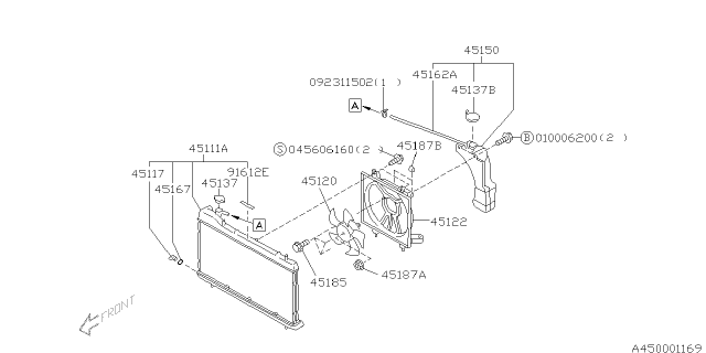 2001 Subaru Impreza Engine Cooling Diagram 2