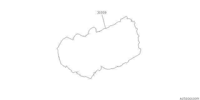 1995 Subaru Impreza Trans AY/TA102AX3AA Diagram for 31000AC310