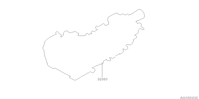 1993 Subaru Impreza Trans AY/TM702KX3AA Diagram for 32000AC720