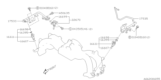 2000 Subaru Impreza Fuel Injector Diagram 4