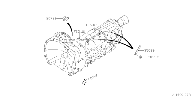 2020 Subaru WRX Transmission Harness Diagram 1