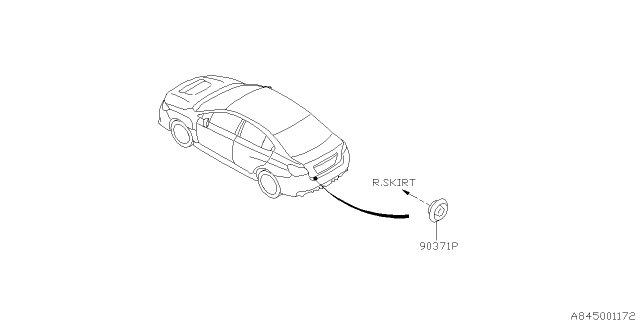 2017 Subaru WRX Lamp - Fog Diagram 2