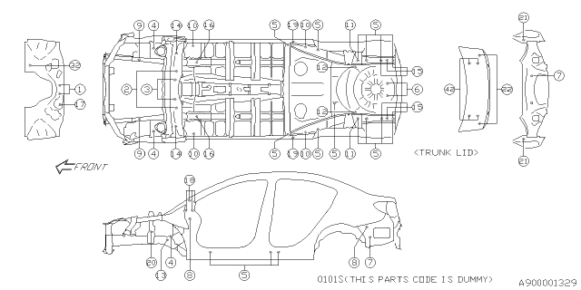 2020 Subaru WRX STI Plug Diagram 2