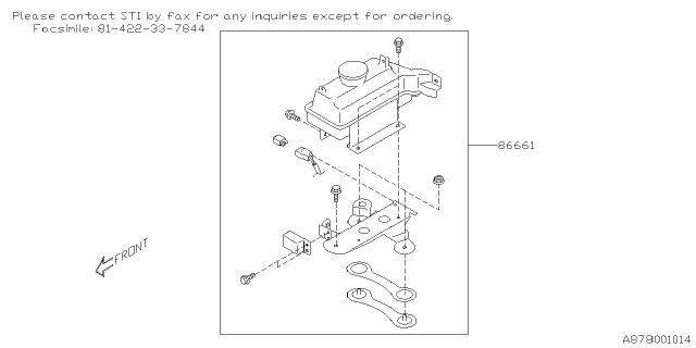 2019 Subaru WRX STI Inter Cooler Water Spray Diagram 4