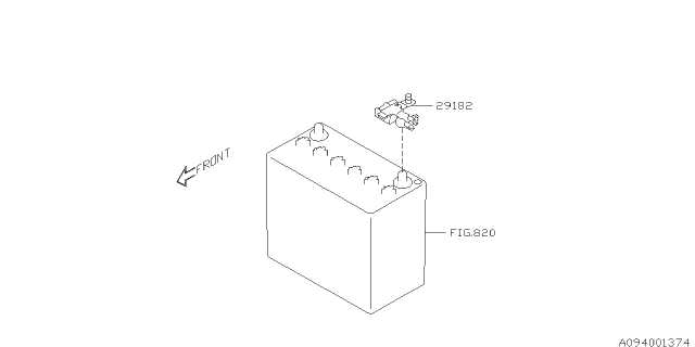 2018 Subaru WRX STI Alternator Diagram 3