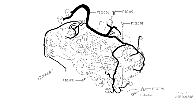 2015 Subaru WRX Intake Manifold Diagram 1