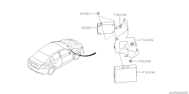 2017 Subaru WRX Differential Control Unit Diagram