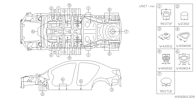 2019 Subaru WRX STI Plug Diagram 4