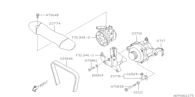 2016 Subaru WRX Alternator Diagram 5