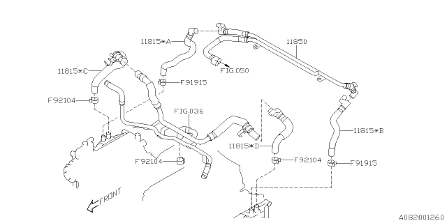 2018 Subaru WRX Emission Control - PCV Diagram 2