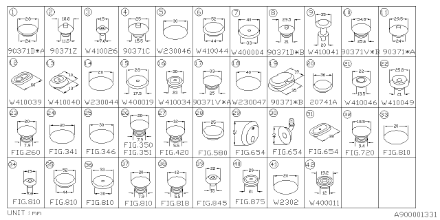 2019 Subaru WRX STI Plug Diagram 1
