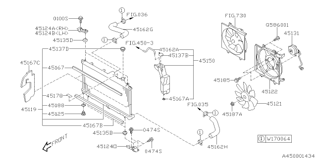 2016 Subaru WRX STI Engine Cooling Diagram 3