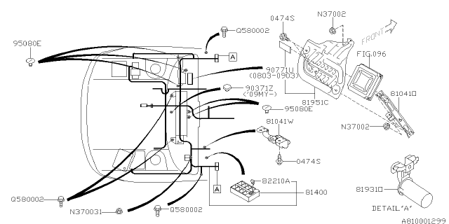 2011 Subaru Impreza STI Wiring Harness - Main Diagram 4