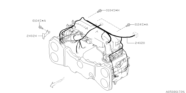 2011 Subaru Impreza Intake Manifold Diagram 2