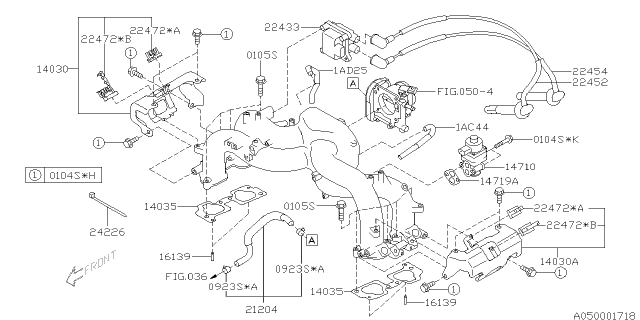 2009 Subaru Impreza STI Intake Manifold Diagram 9