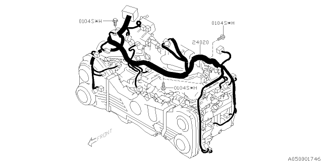 2010 Subaru Impreza STI Intake Manifold Diagram 3
